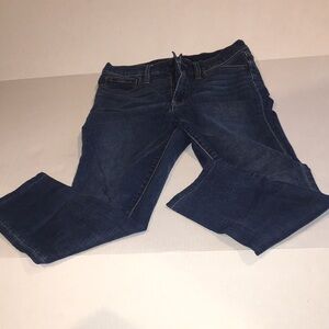 J Crew Mercantile Cropped Blue Jeans | Size 27